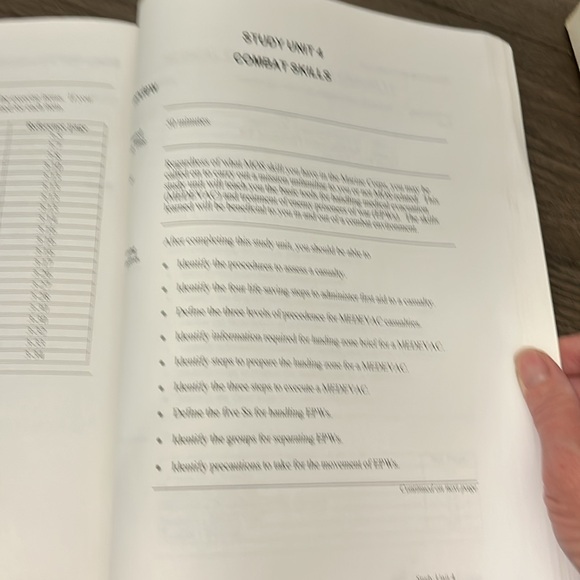 US Marine Corps sergeant distance education program training books 8016 8017 - Picture 8 of 16